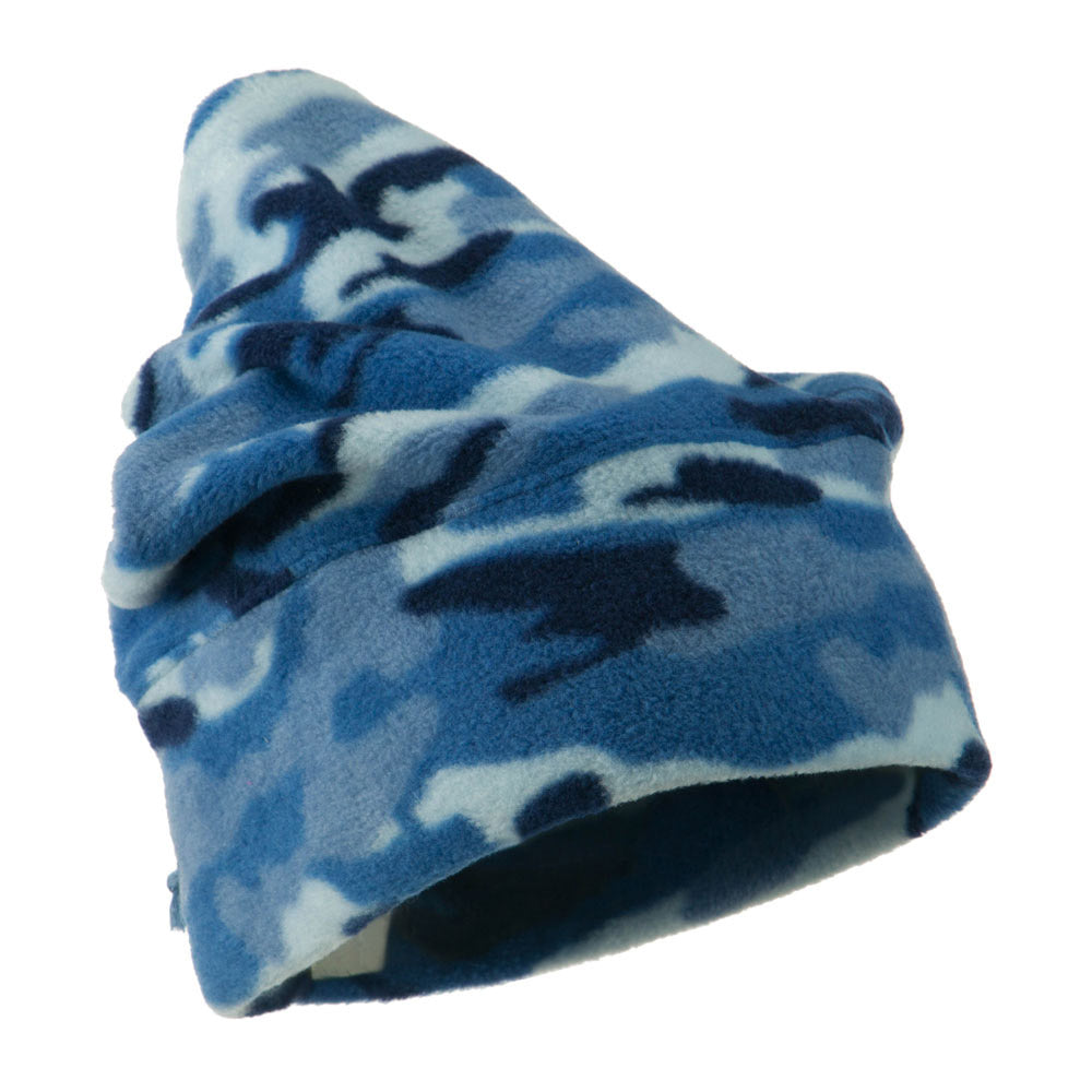 Camo Fleece Adjustable Hat