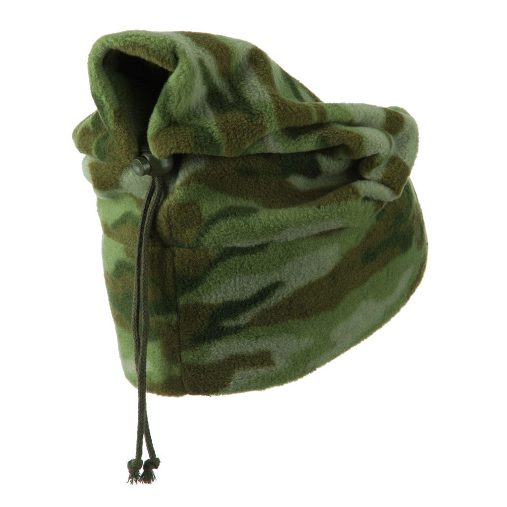 Camo Fleece Adjustable Hat