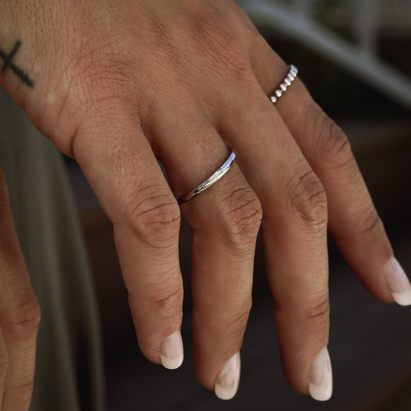 Stainless Steel Classic Band Ring