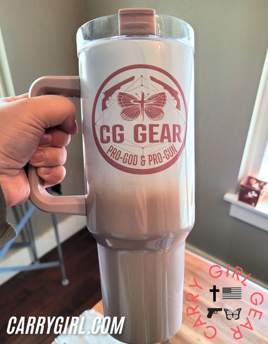 CGG ROSE TUMBLER 40oz