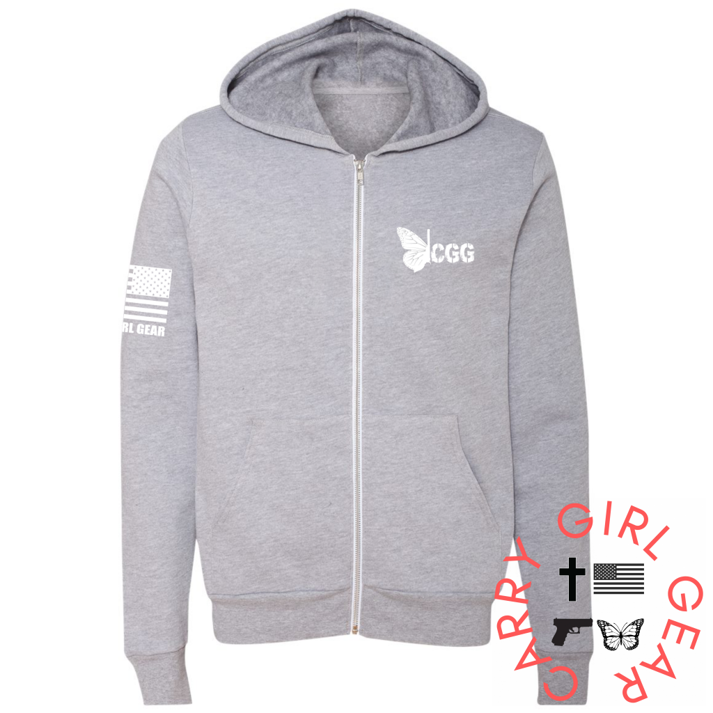 CGG Zippered Hoodie