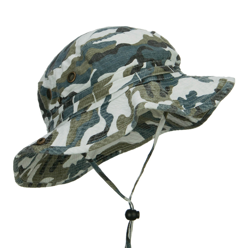 Camouflage Washed Hunting Hat
