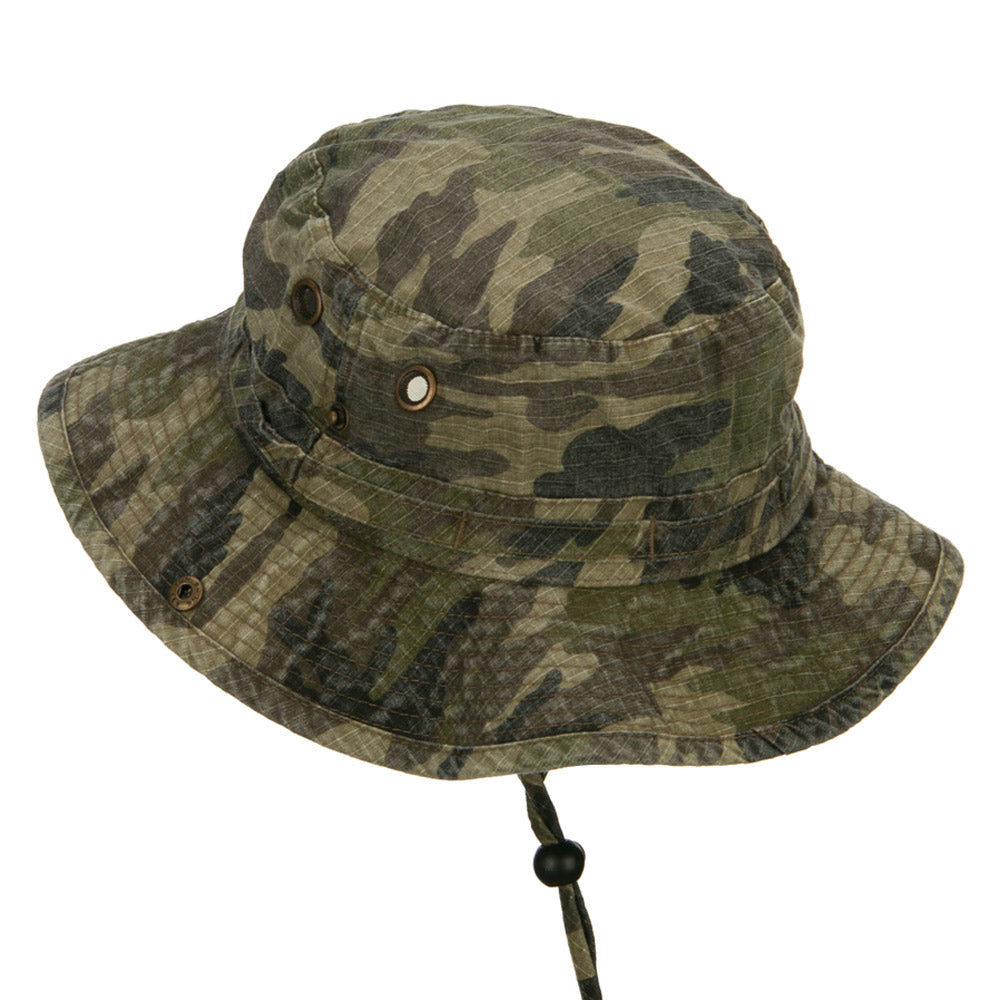 Camouflage Washed Hunting Hat