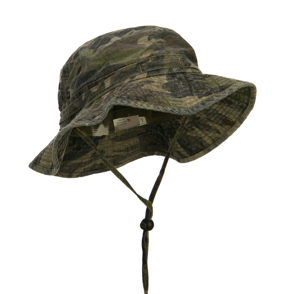 Camouflage Washed Hunting Hat