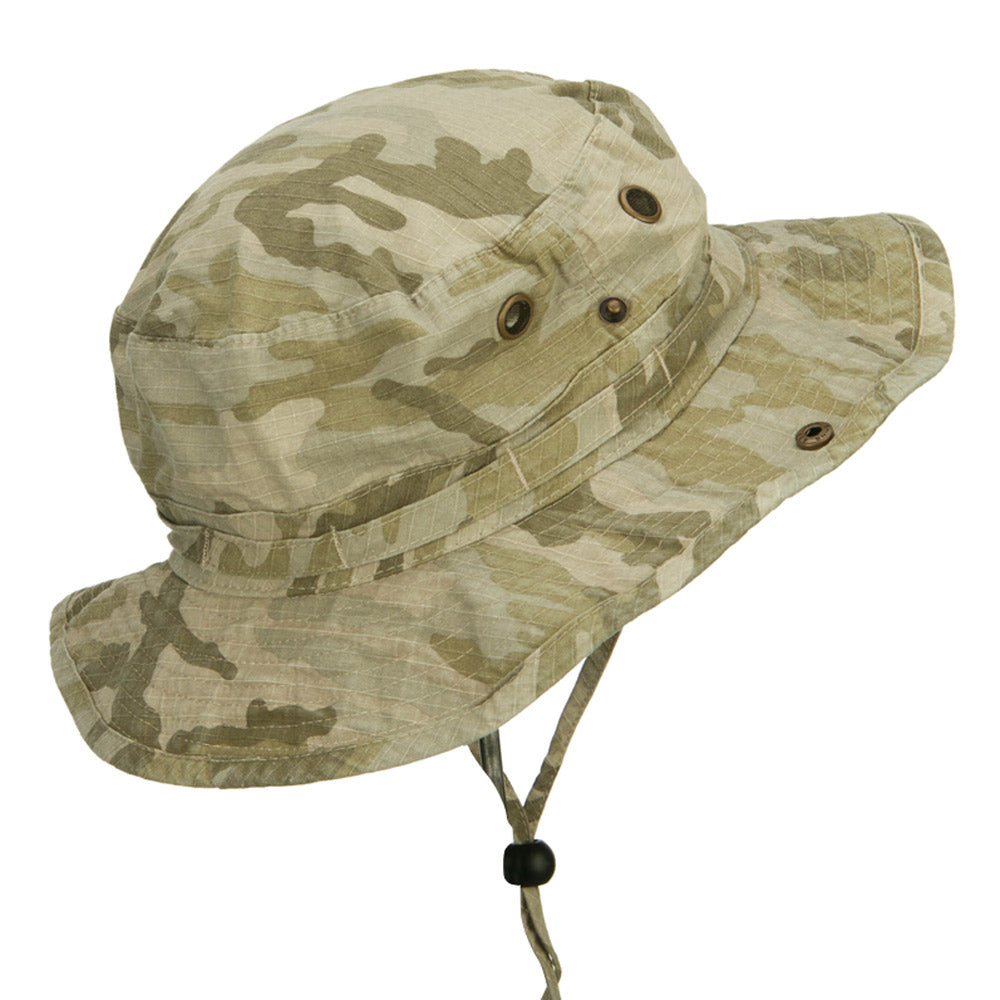 Camouflage Washed Hunting Hat