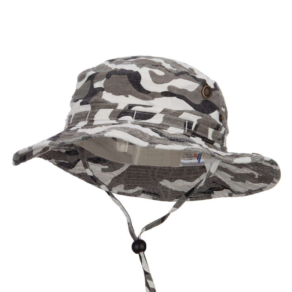 Camouflage Washed Hunting Hat