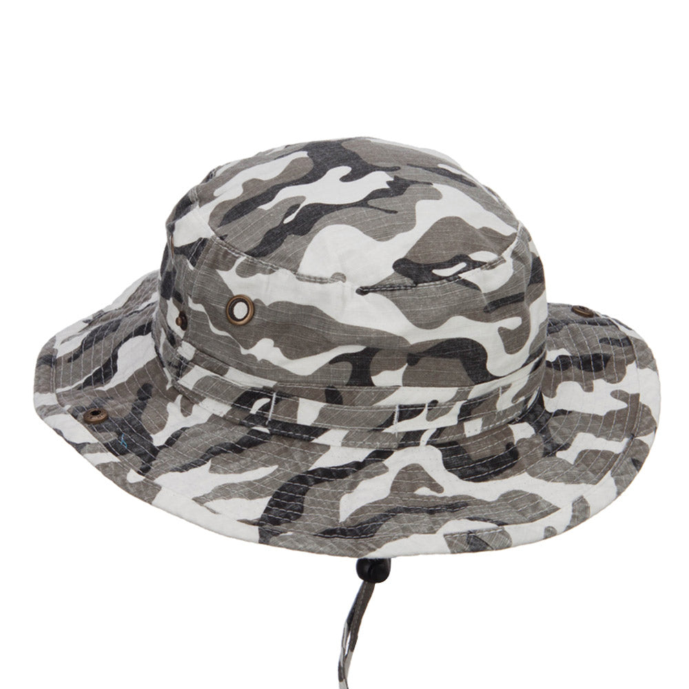 Camouflage Washed Hunting Hat