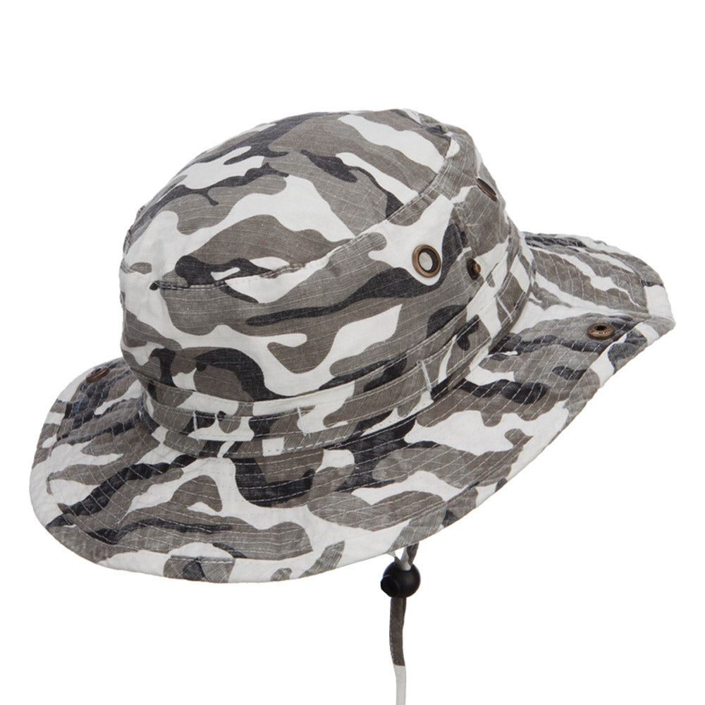 Camouflage Washed Hunting Hat