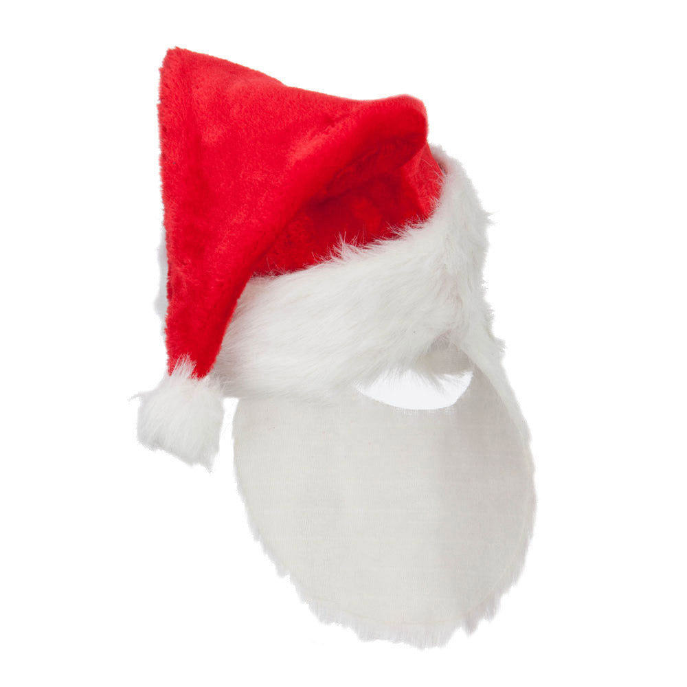 Plush Santa Hats -  Beard