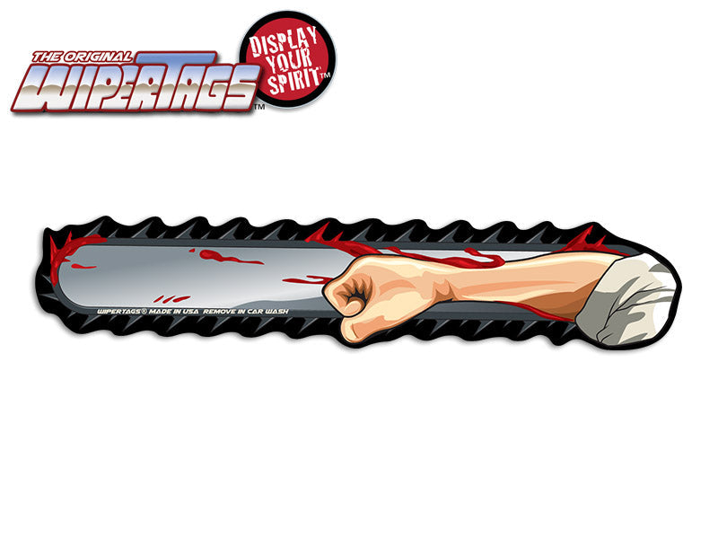 Chainsaw Weapon Arm WiperTags