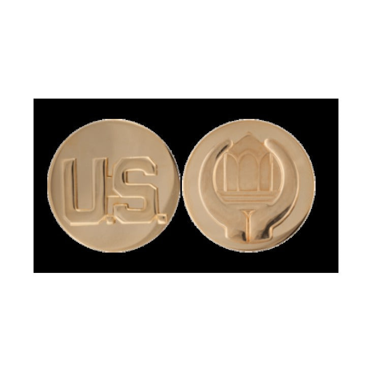 Chaplain Enlisted Collar Device Set