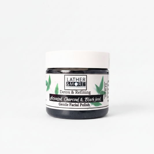 Activated Charcoal and Black Seed Oil Facial Polish
