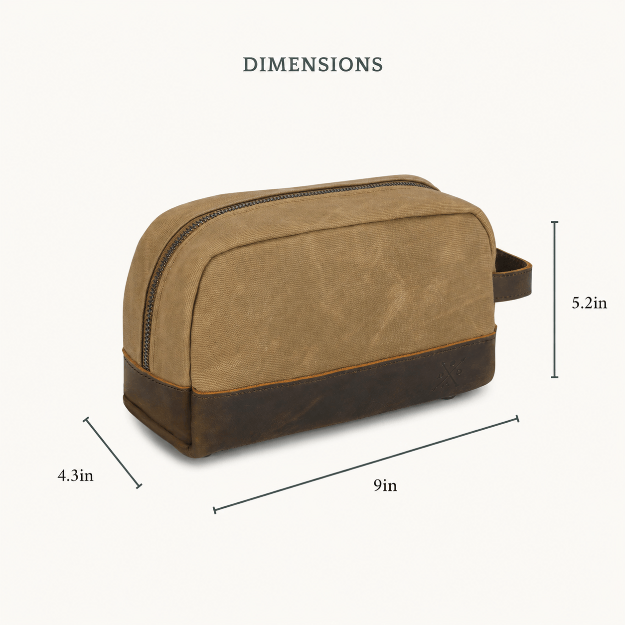 Canvas Toiletry Bag