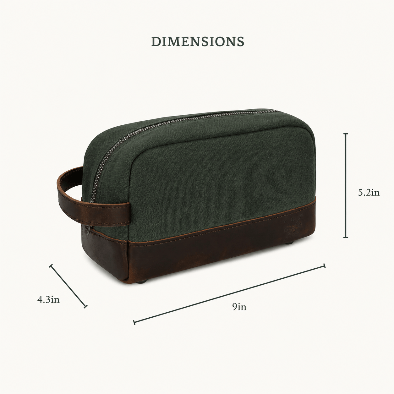 Canvas Toiletry Bag