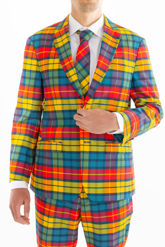 The Apple Cider | Fall Plaid Suit