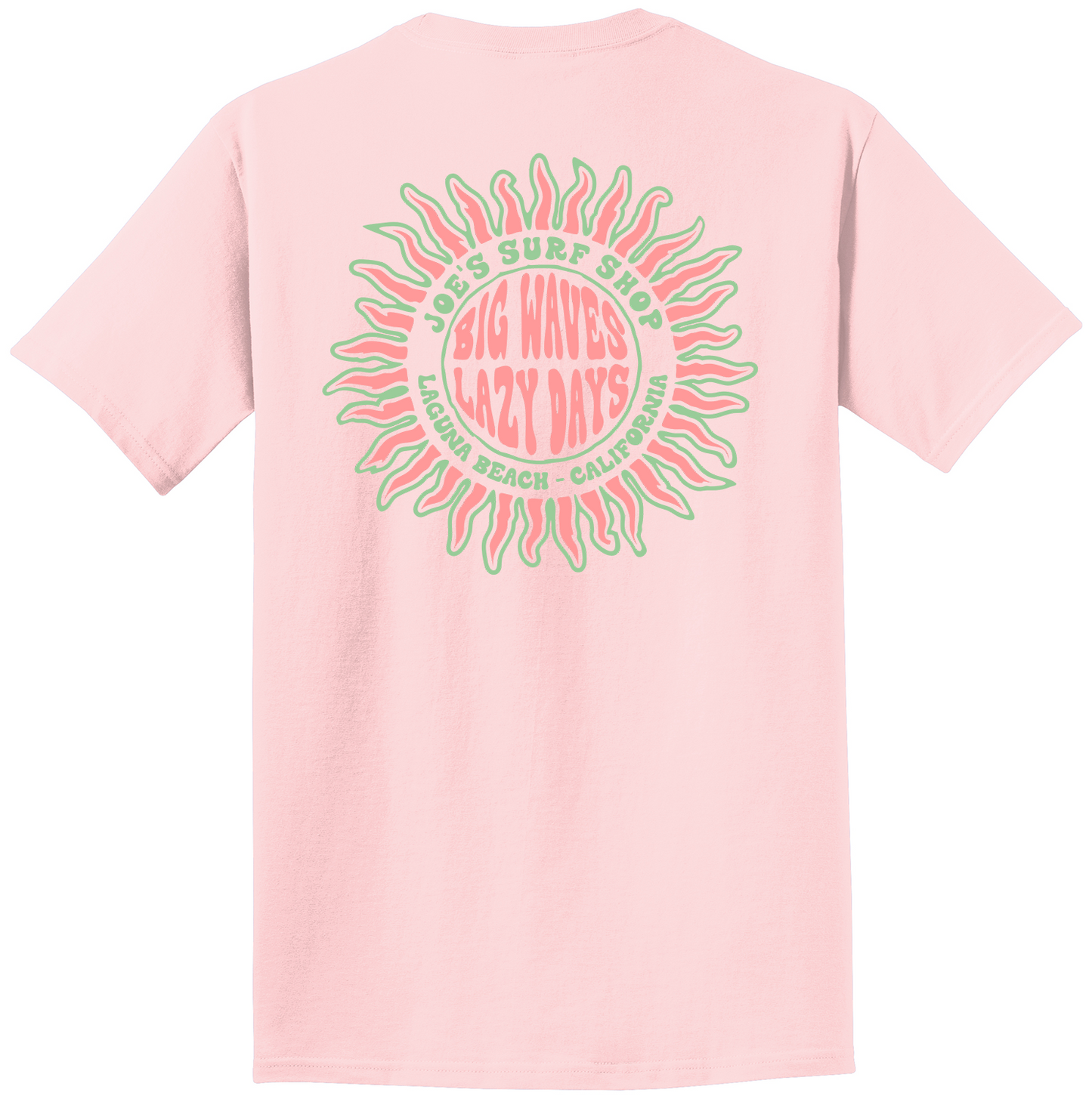 Joe's Surf Shop Lazy Days Garment Dyed Tee