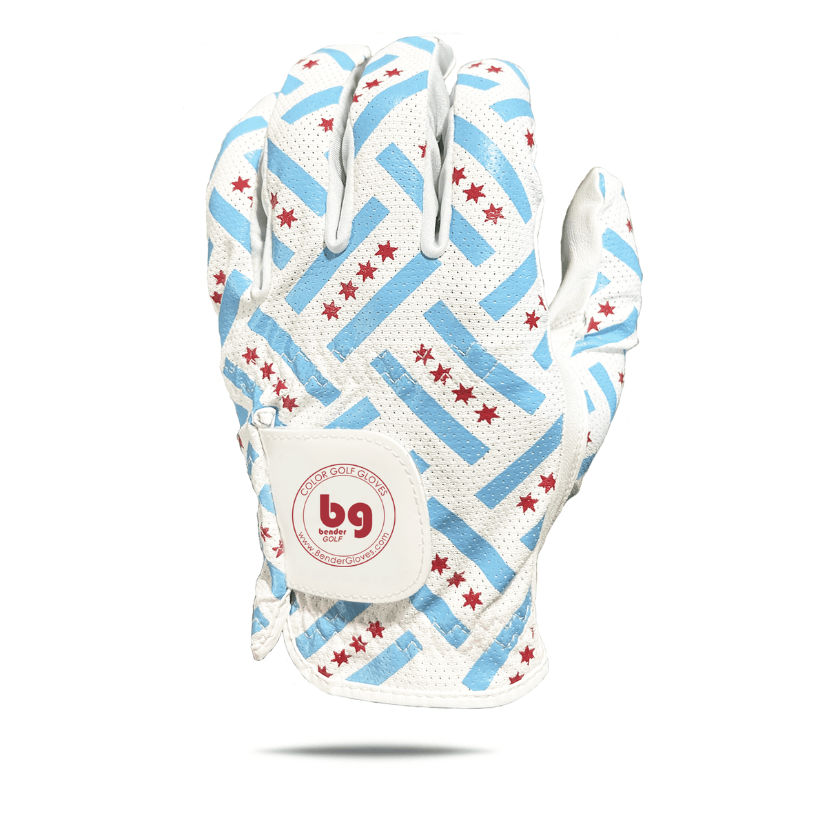 Chicago City Flag Mesh Golf Glove