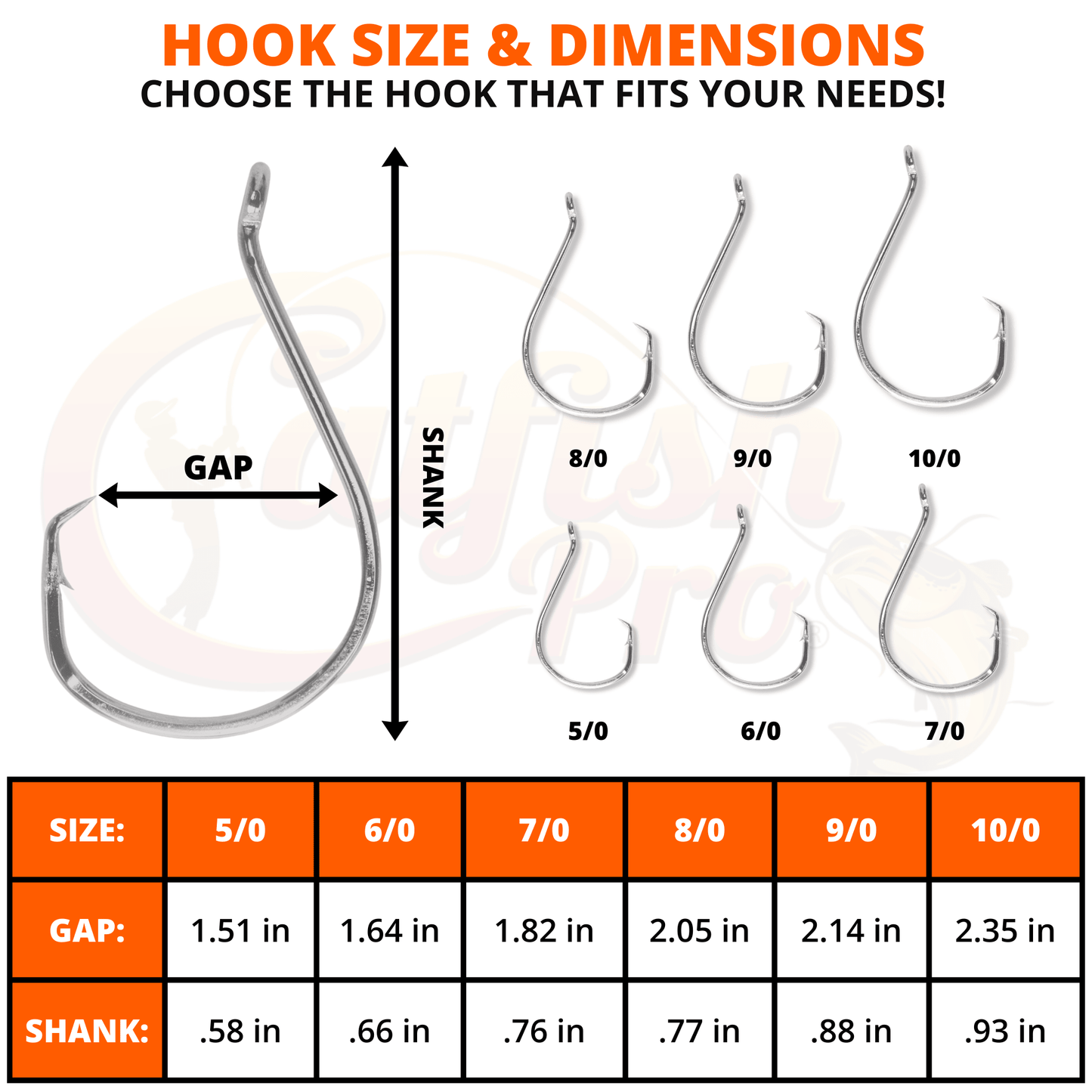 Double Offset Circle Hooks 10/0 - Value Pack