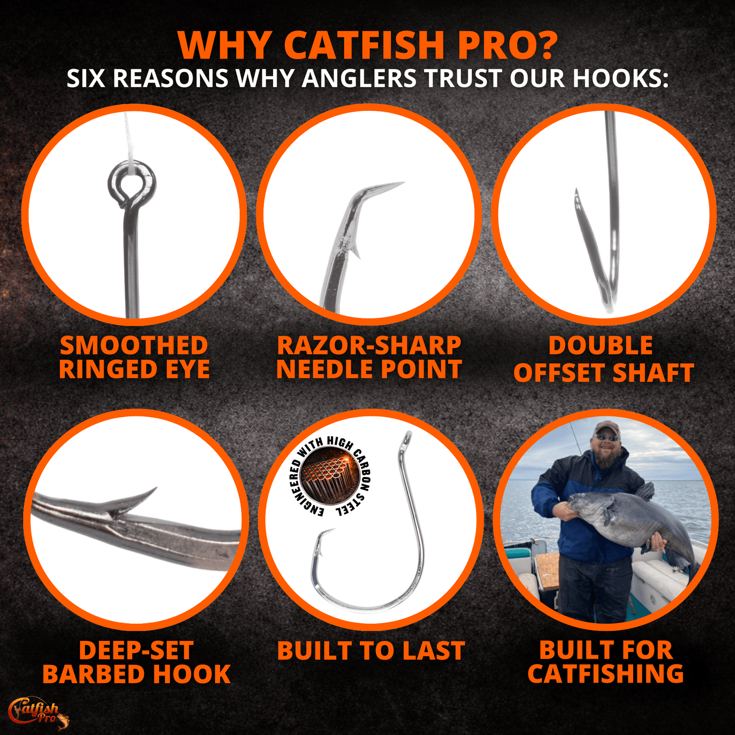 Double Offset Circle Hooks 6/0 - Value Pack