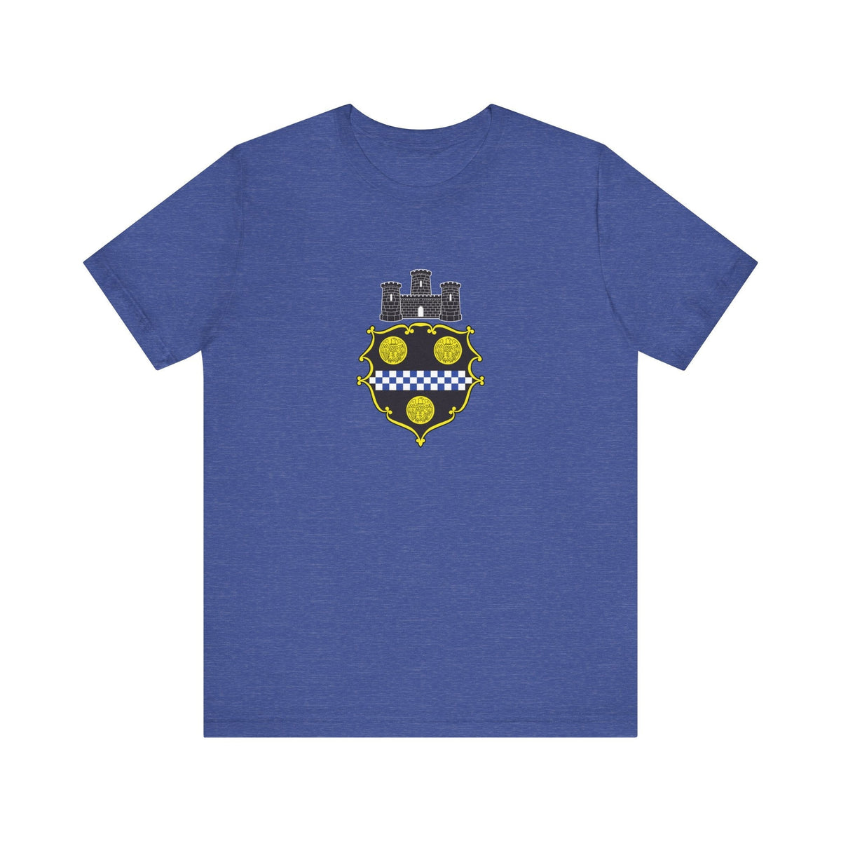 City of Pittsburgh Coat of Arms Premium Soft Cotten T-Shirt