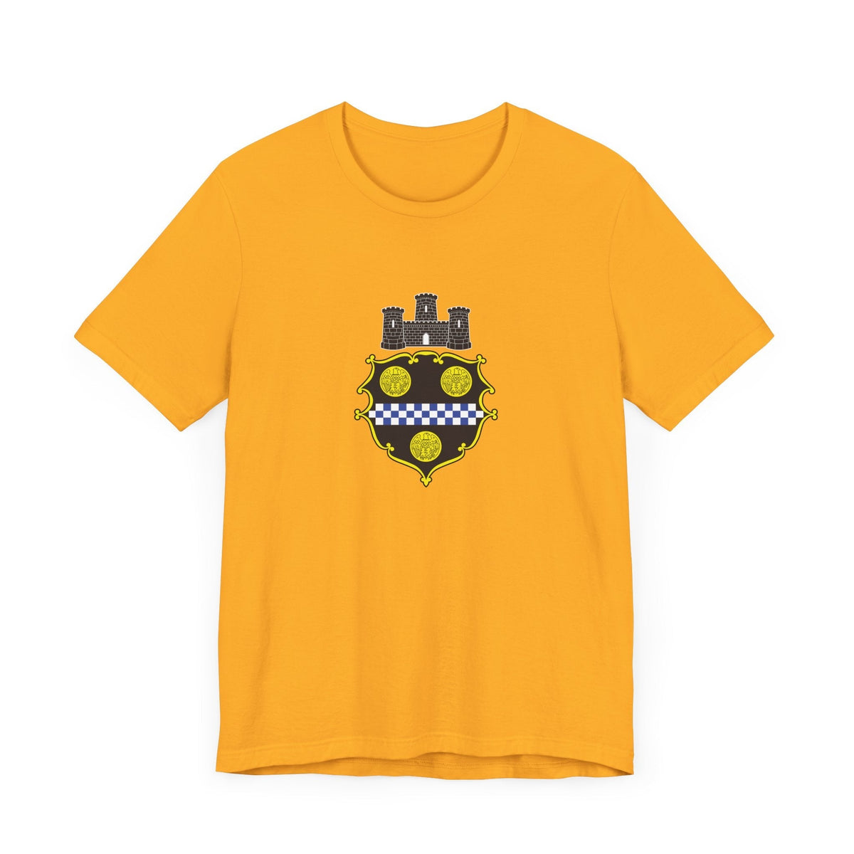 City of Pittsburgh Coat of Arms Premium Soft Cotten T-Shirt