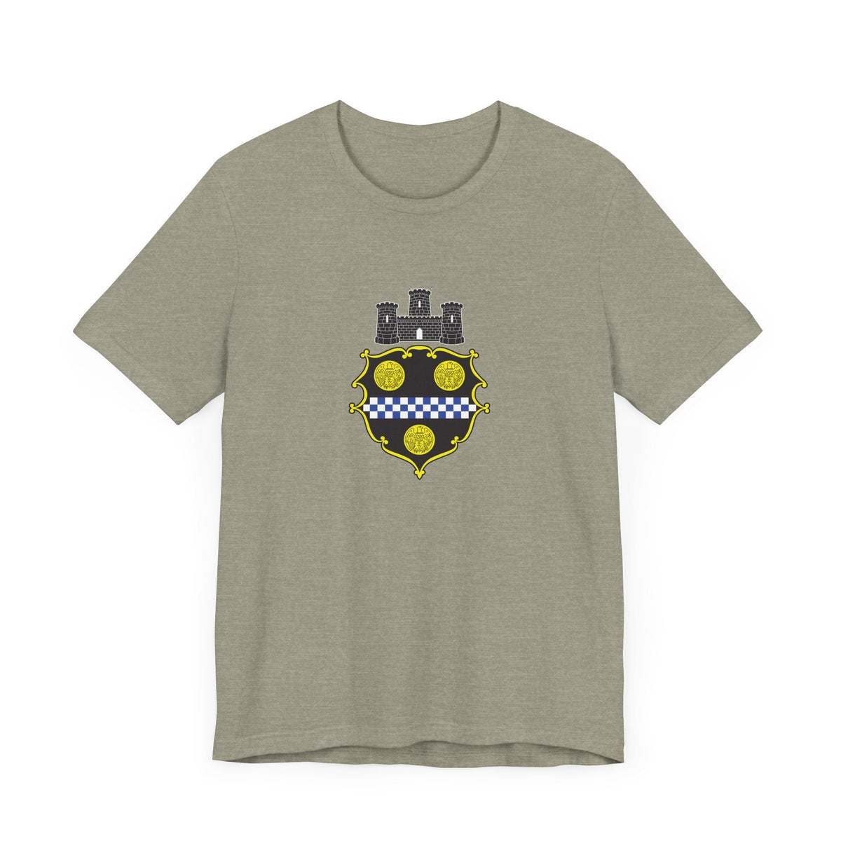 City of Pittsburgh Coat of Arms Premium Soft Cotten T-Shirt