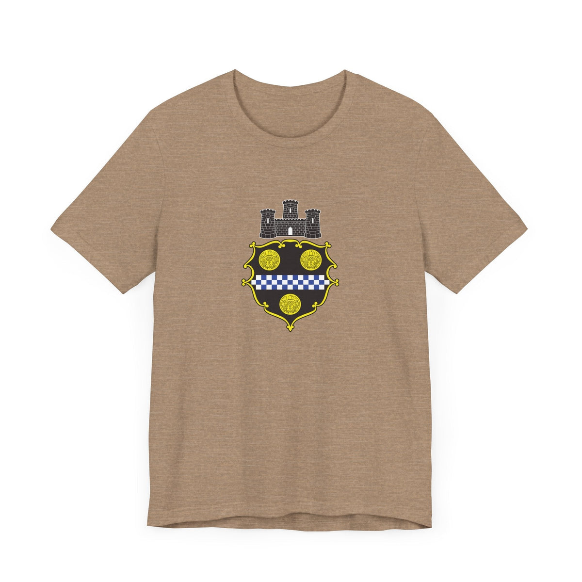 City of Pittsburgh Coat of Arms Premium Soft Cotten T-Shirt