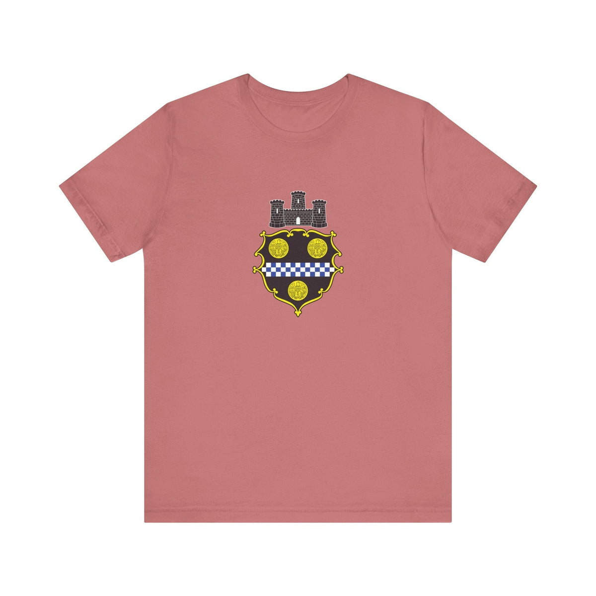 City of Pittsburgh Coat of Arms Premium Soft Cotten T-Shirt