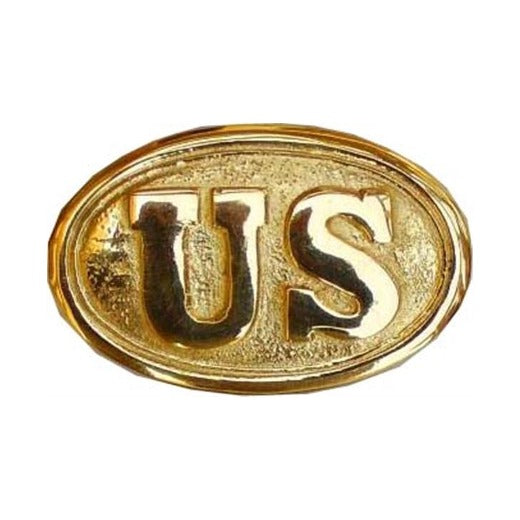 Civil War Brass Belt Buckle - U.S.
