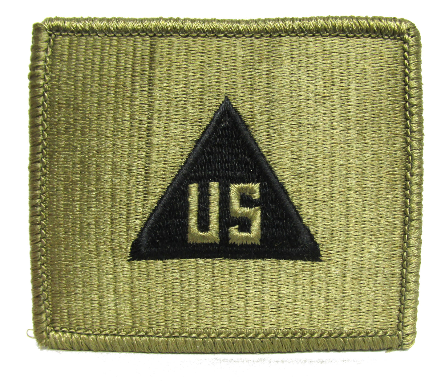 U.S. Civilian with Black Triangle OCP Patch - U.S. Army Patch
