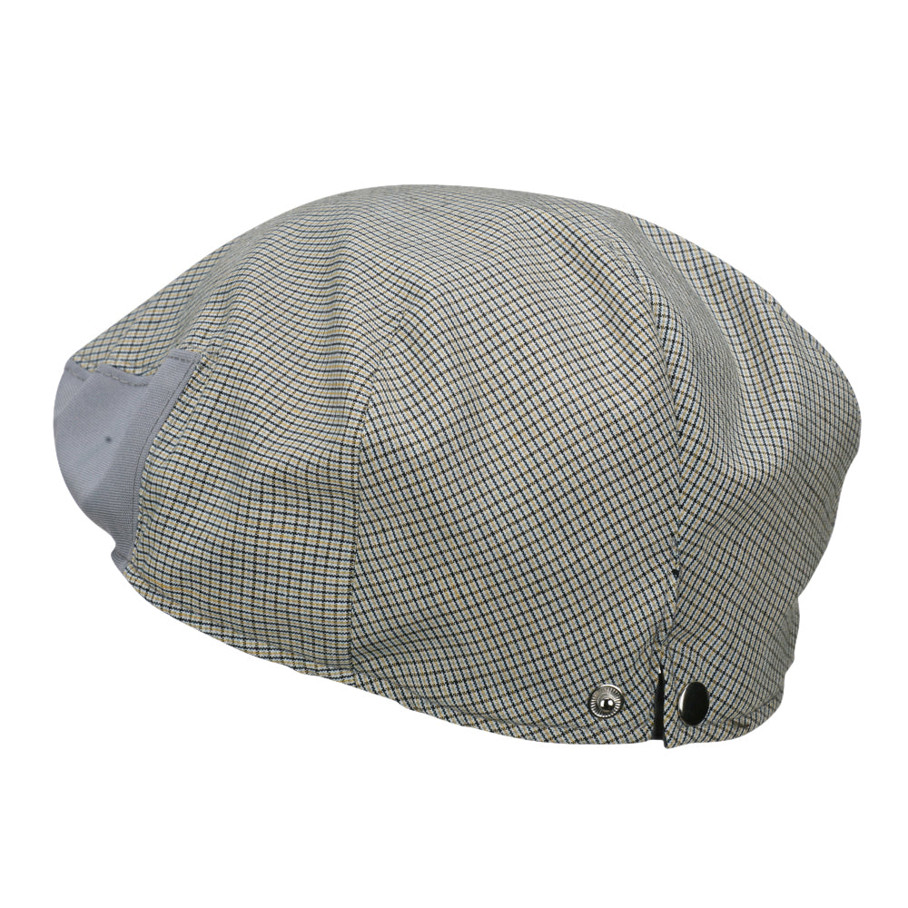 Men's Cotton Blend Checkered Ivy