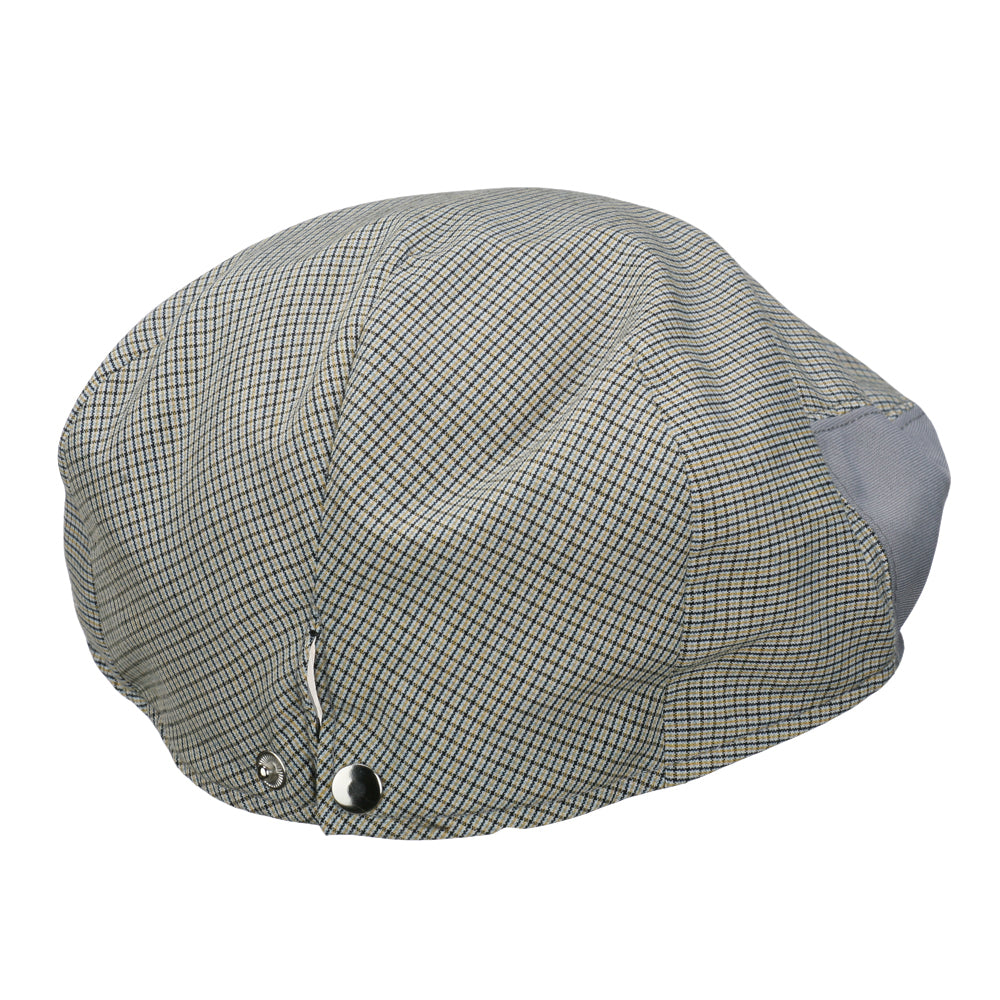 Men's Cotton Blend Checkered Ivy