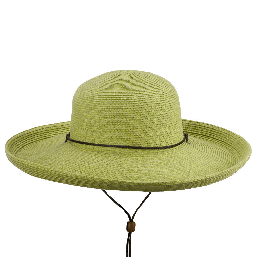 UPF 50+ Cotton Paper Braid Kettle Brim Hat