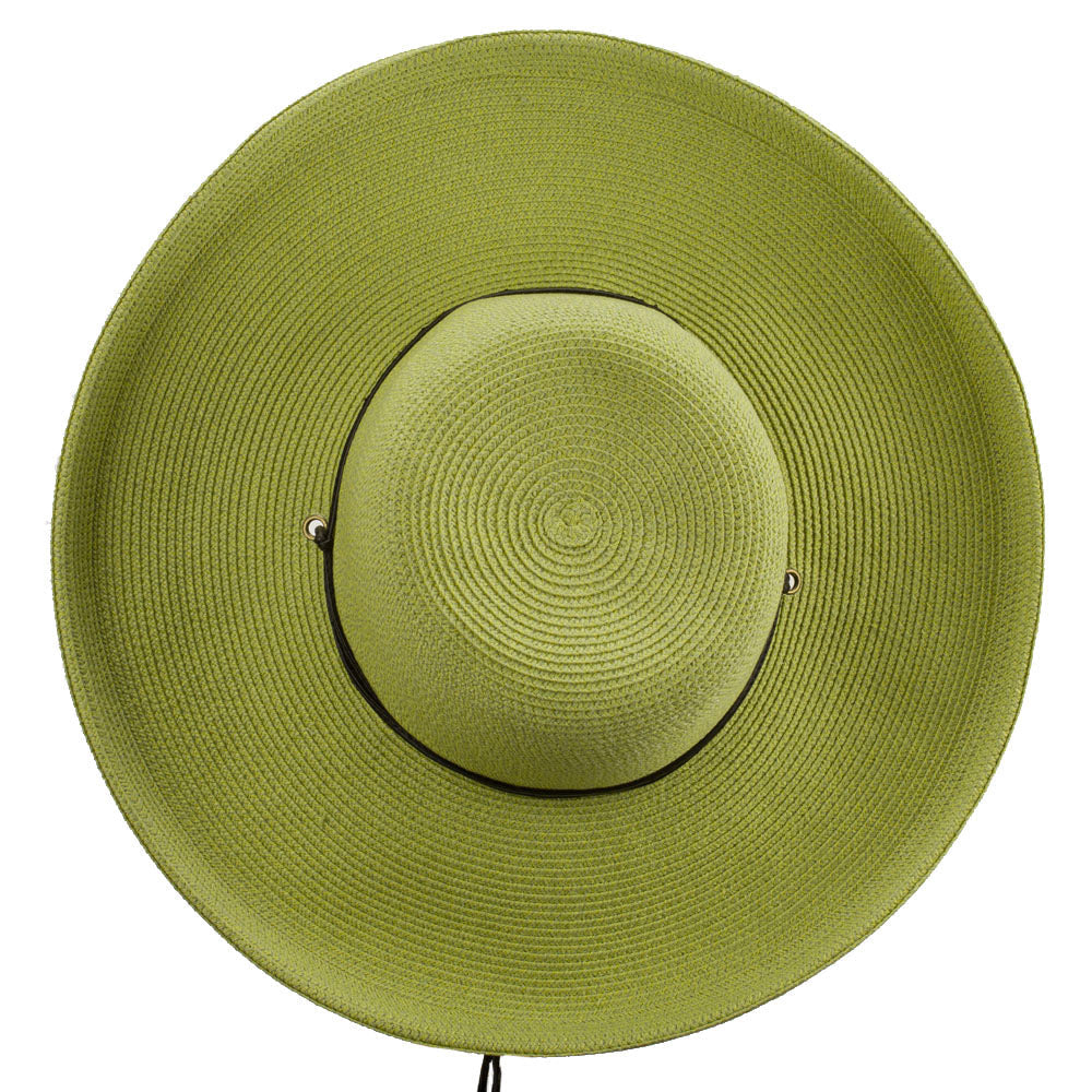 UPF 50+ Cotton Paper Braid Kettle Brim Hat