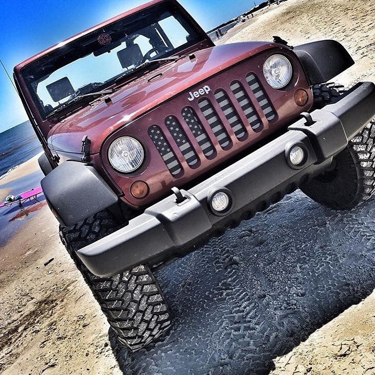 Black Out Collection American Flag Grille Inserts