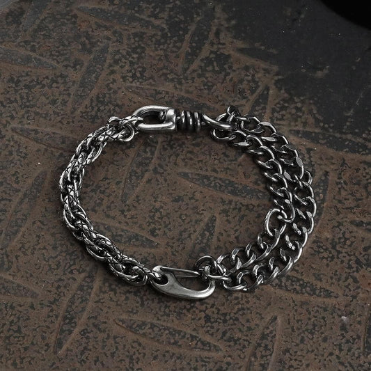 Classic Cuban Stainless Steel Bracelet