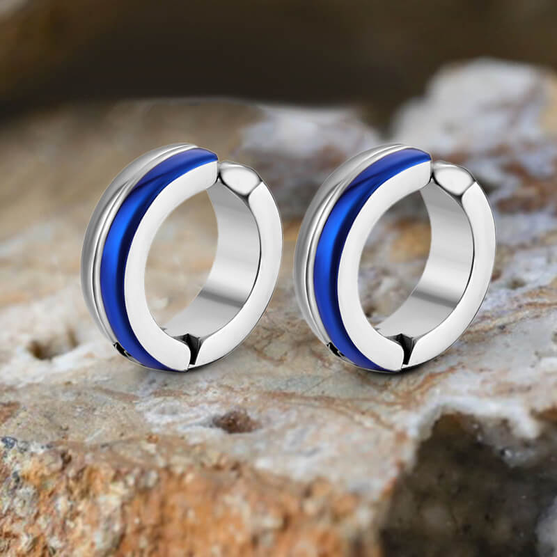 Classic Double Layered Stainless Steel Ear Cuffs