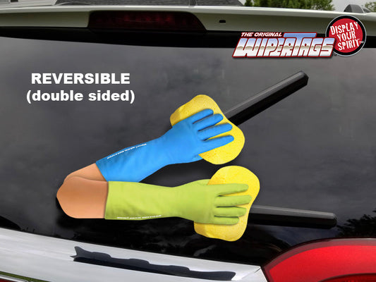 Cleaning Arm with Sponge WiperTags