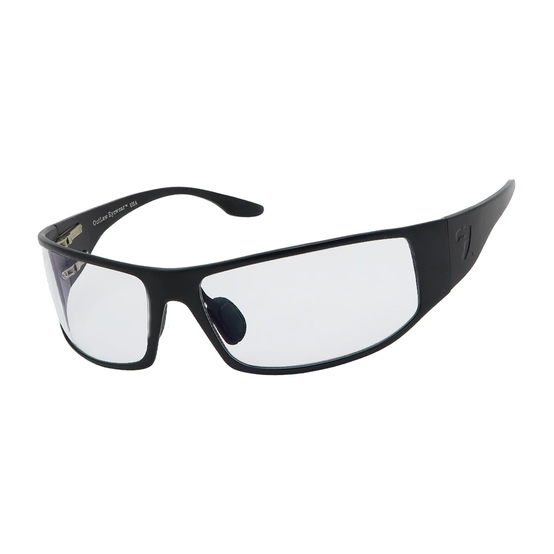 Fugitive TAC Black / Clear Lenses