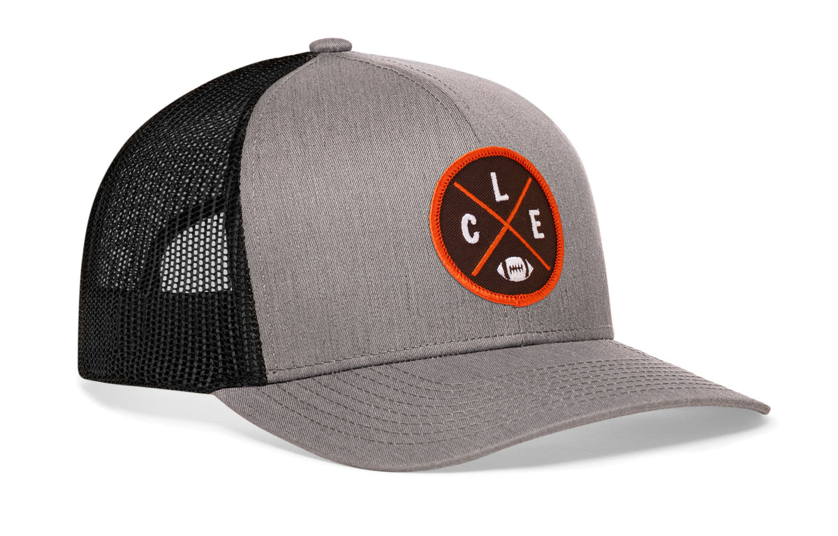 Cleveland Football Trucker Hat  |  CLE X Snapback