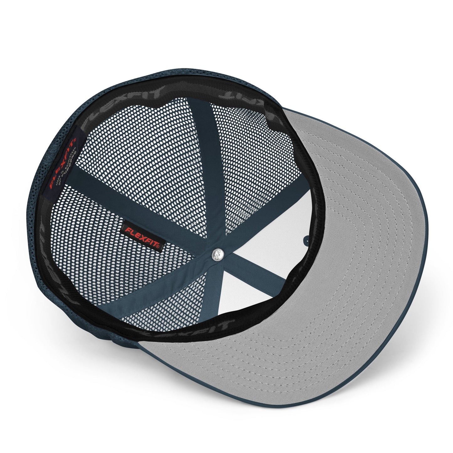 Thin Red Line USA Flag Mesh Back Trucker Hat