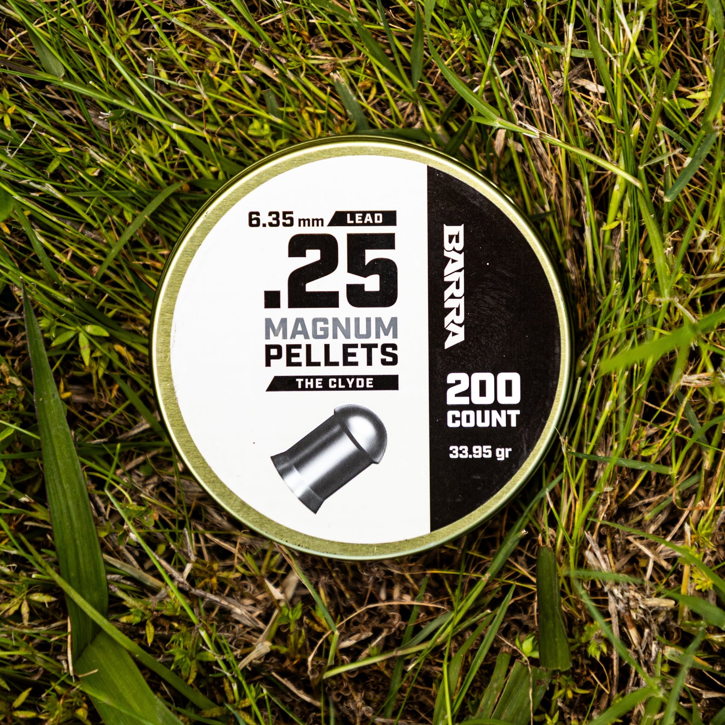 Clyde Heavy .25 Caliber Pellets - 200 Count