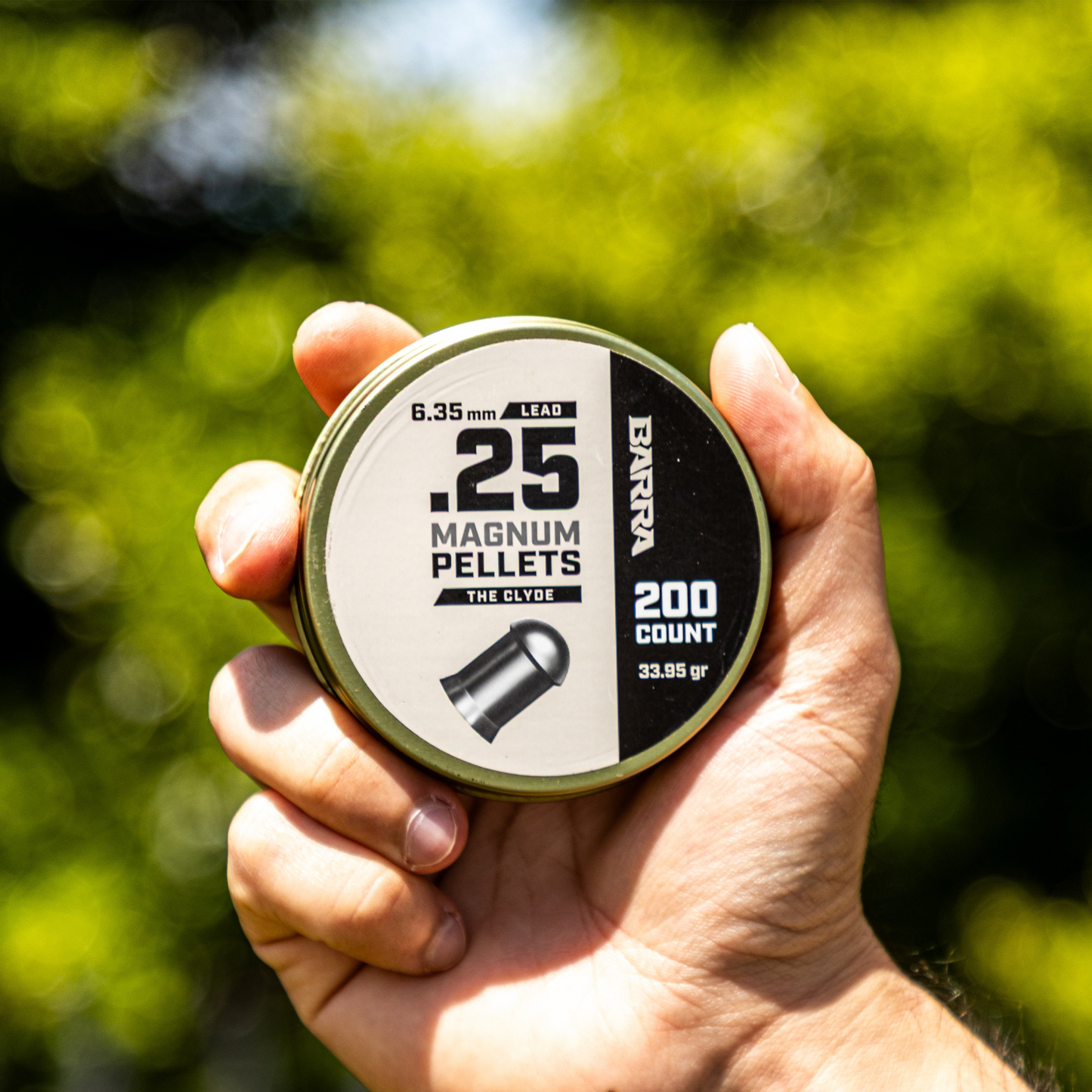 Clyde Heavy .25 Caliber Pellets - 200 Count