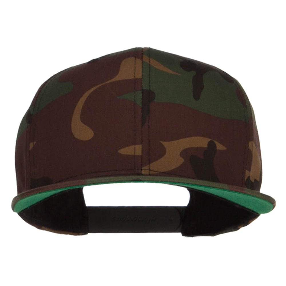 Camo Flexfit Flat Bill Cap