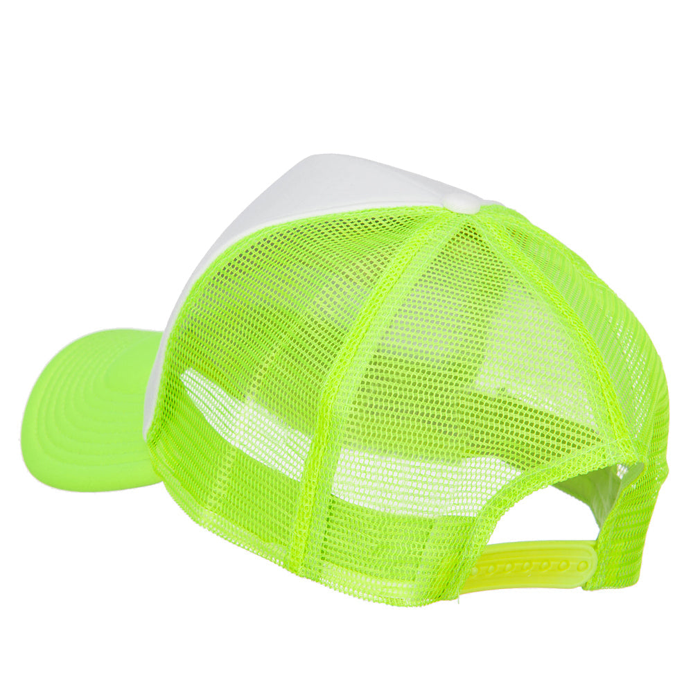 Cotton Trucker Big Size 5 Panel Mesh Cap