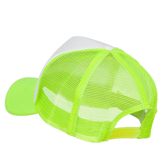 Cotton Trucker Big Size 5 Panel Mesh Cap