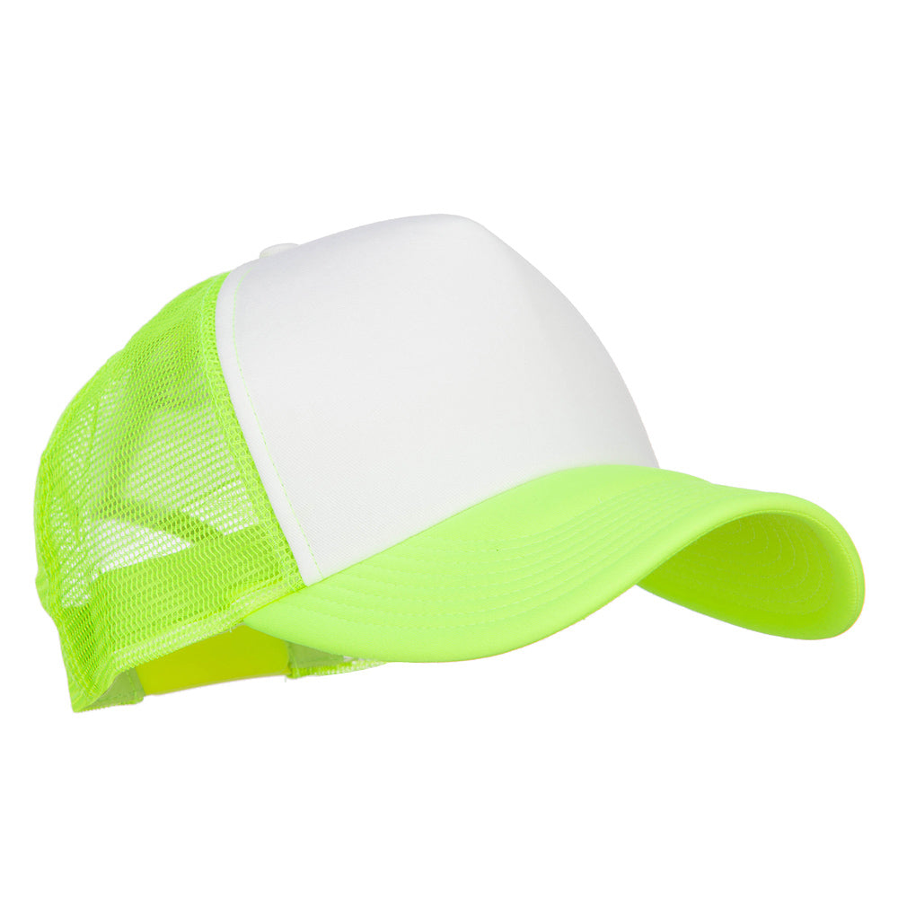 Cotton Trucker Big Size 5 Panel Mesh Cap