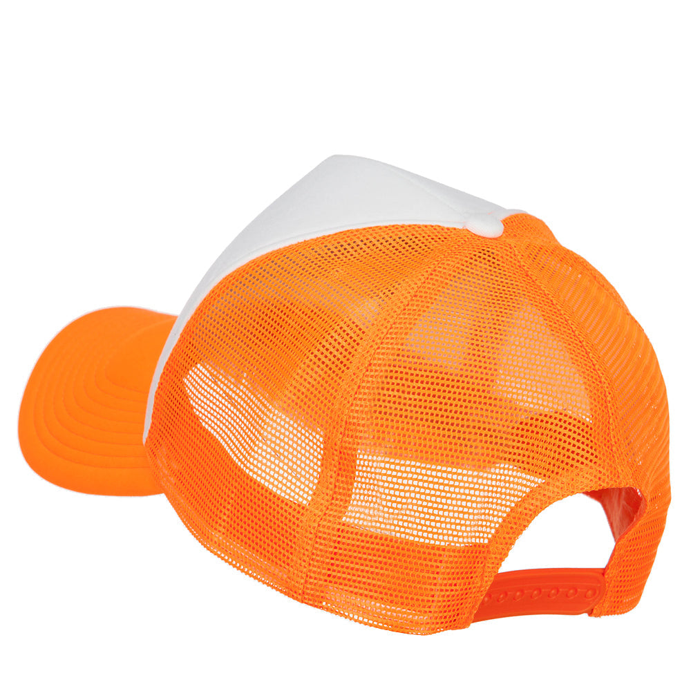 Cotton Trucker Big Size 5 Panel Mesh Cap