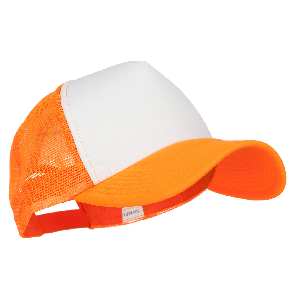 Cotton Trucker Big Size 5 Panel Mesh Cap