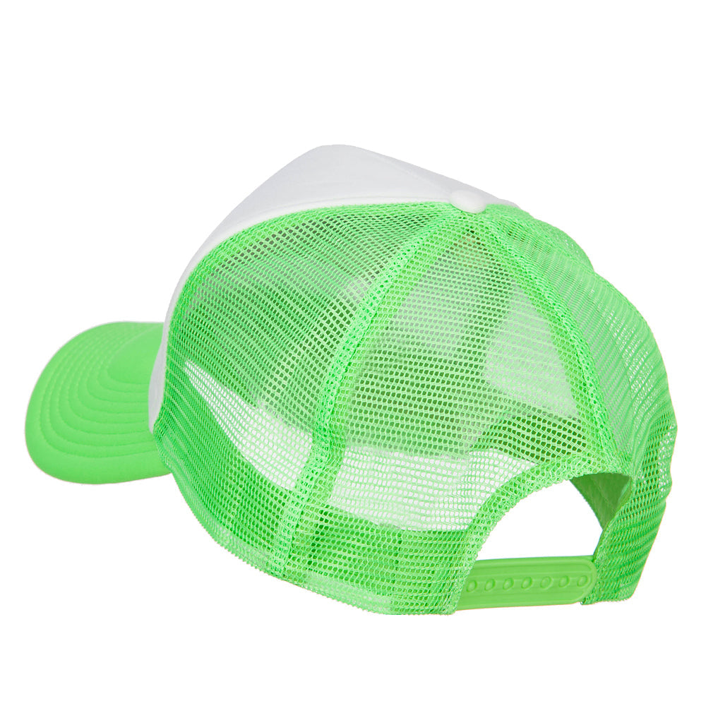 Cotton Trucker Big Size 5 Panel Mesh Cap